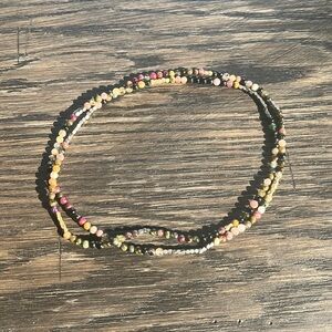 Darling stretch beads-wear as long necklace choker or bracelet!!